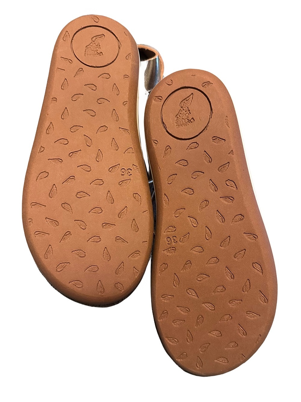 Like New Ancient Greek Sandals Anastasia Comfort Sandal Platinum - Picture 5 of 5